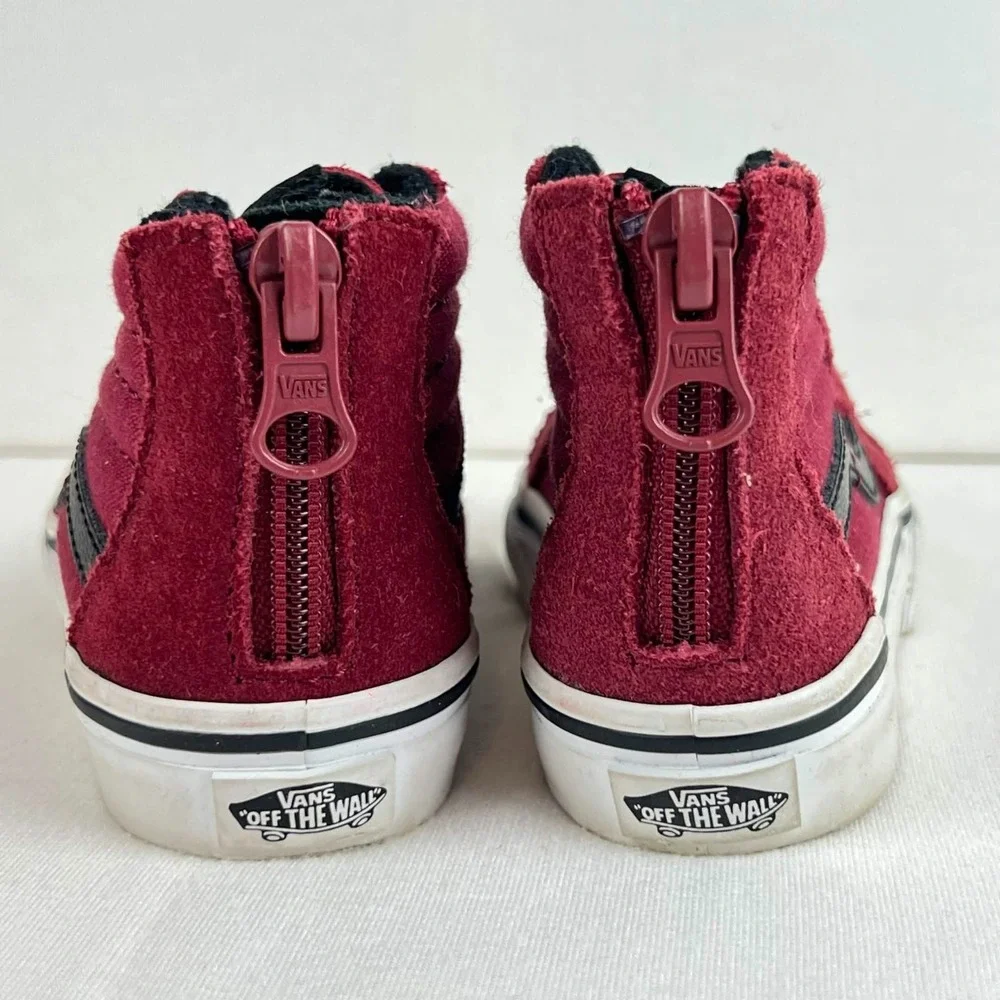 GUC Vans Sk8-Hi Skate Classic Shoe Baby Toddler Sneaker Black White Size 5